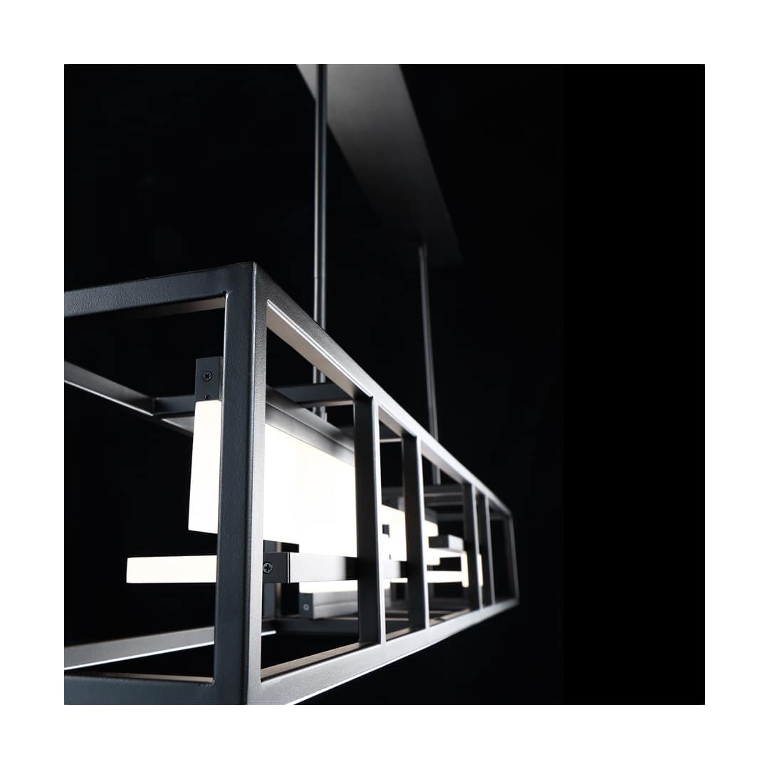 Memory 8 Light 56" Wide Integrated LED Linear Chandelier