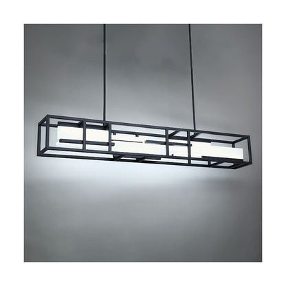 Memory 8 Light 56" Wide Integrated LED Linear Chandelier