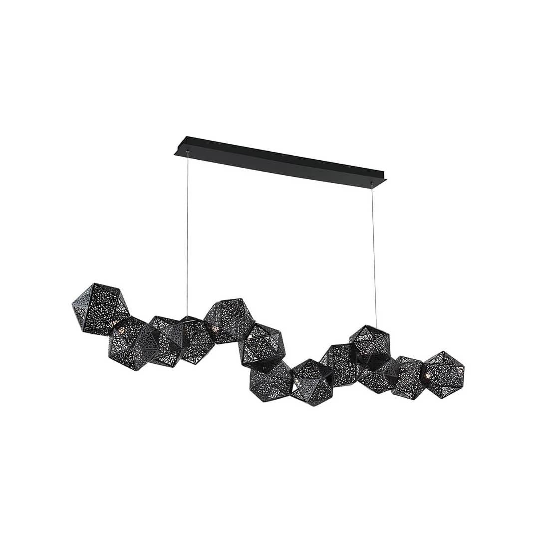Riddle 64" Wide Integrated LED Linear Chandelier