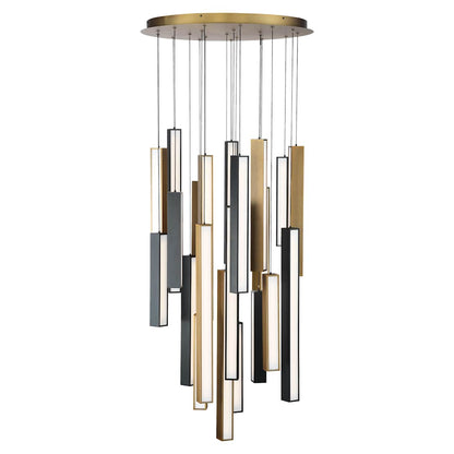 Chaos 21 Light 26" Wide LED Multi Light Pendant