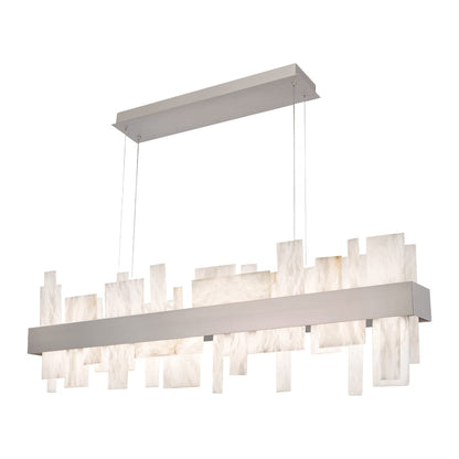 Acropolis 46" Wide LED Abstract Linear Chandelier
