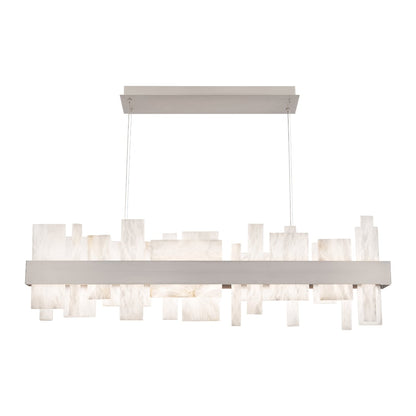 Acropolis 46" Wide LED Abstract Linear Chandelier