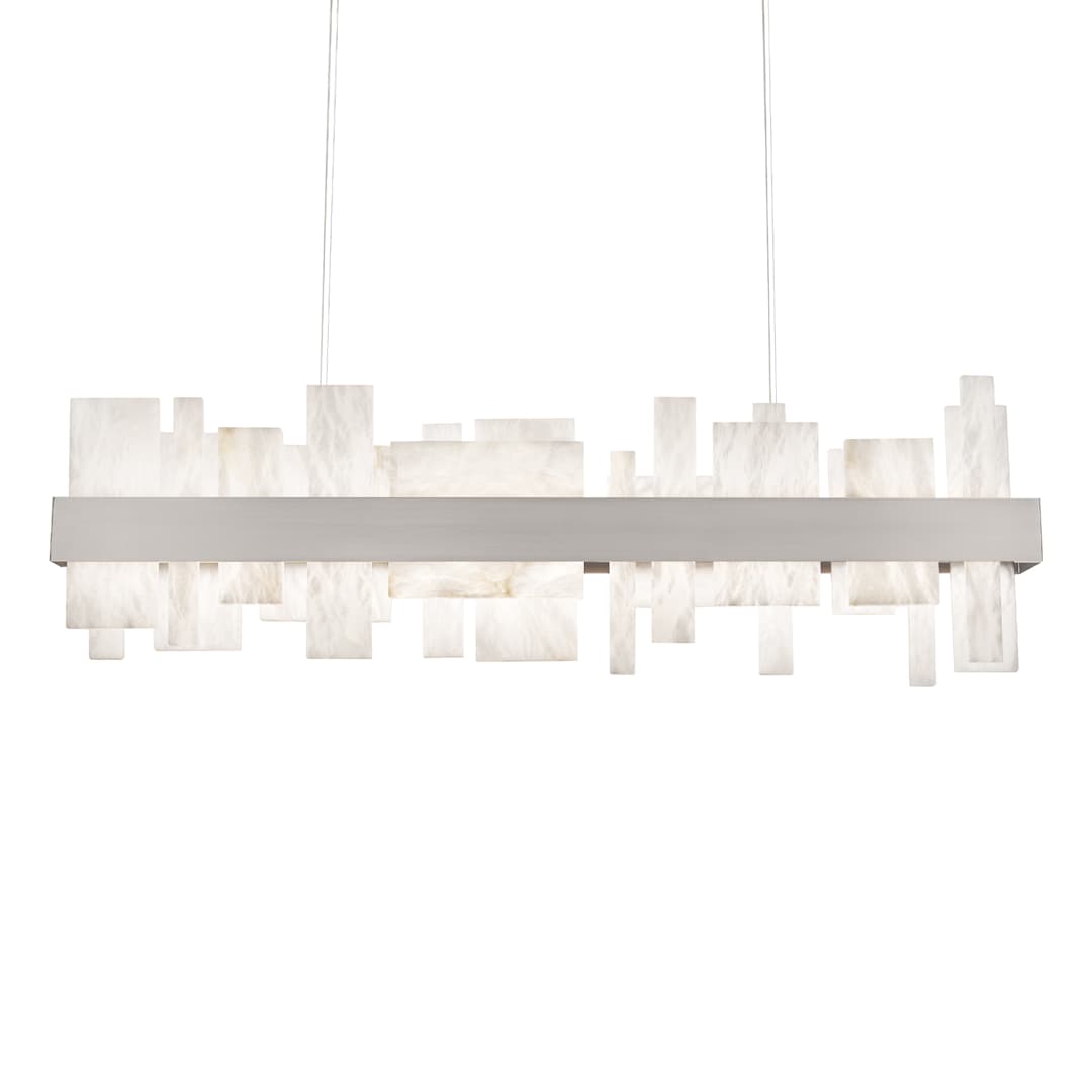 Acropolis 46" Wide LED Abstract Linear Chandelier