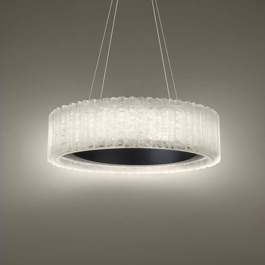 Rhiannon 28" Wide LED Ring Chandelier