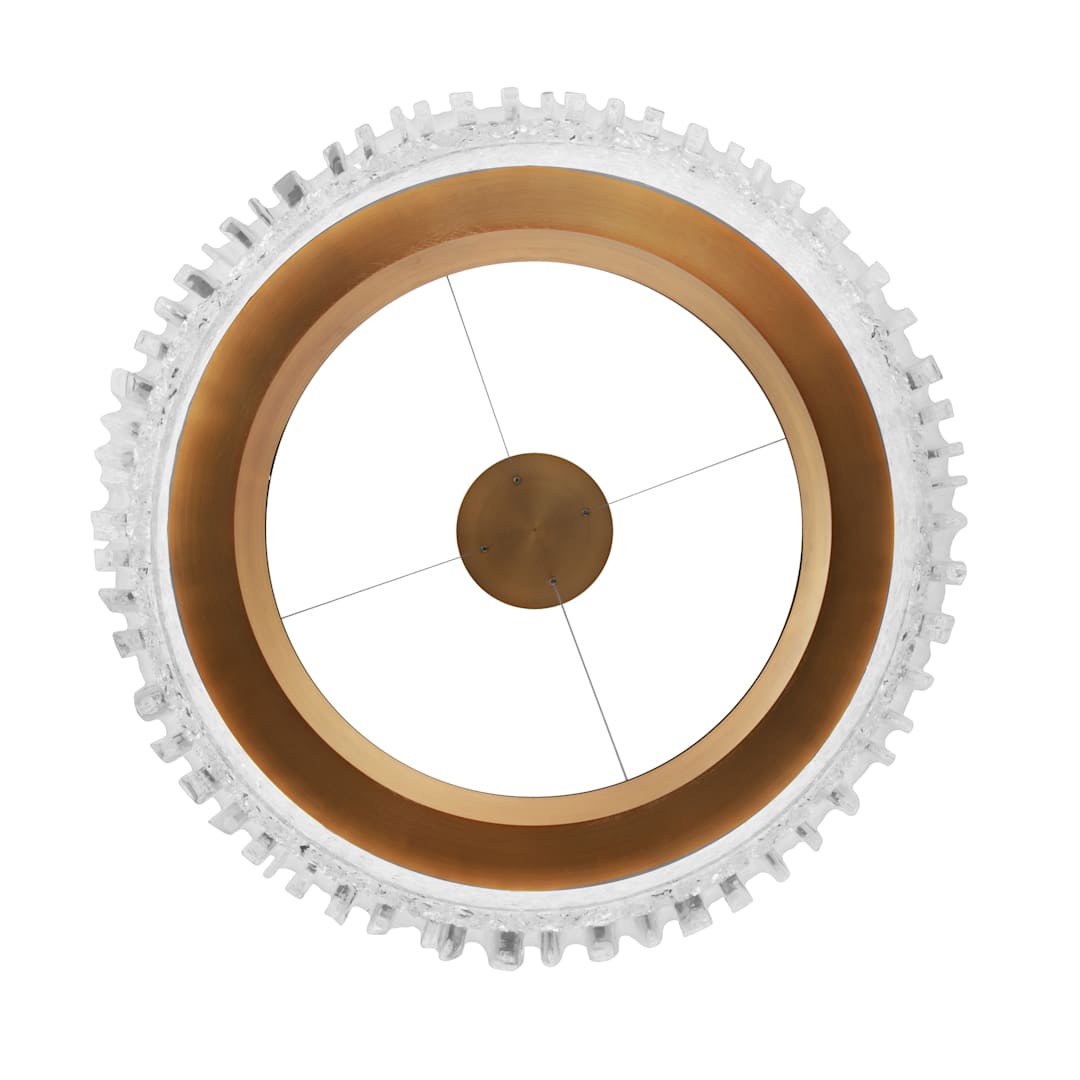 Rhiannon 28" Wide LED Ring Chandelier