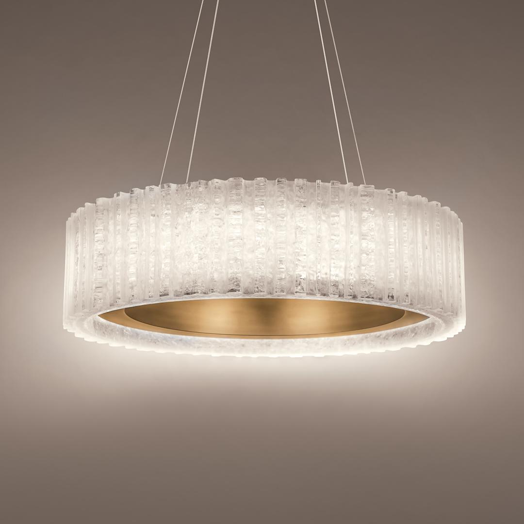 Rhiannon 28" Wide LED Ring Chandelier