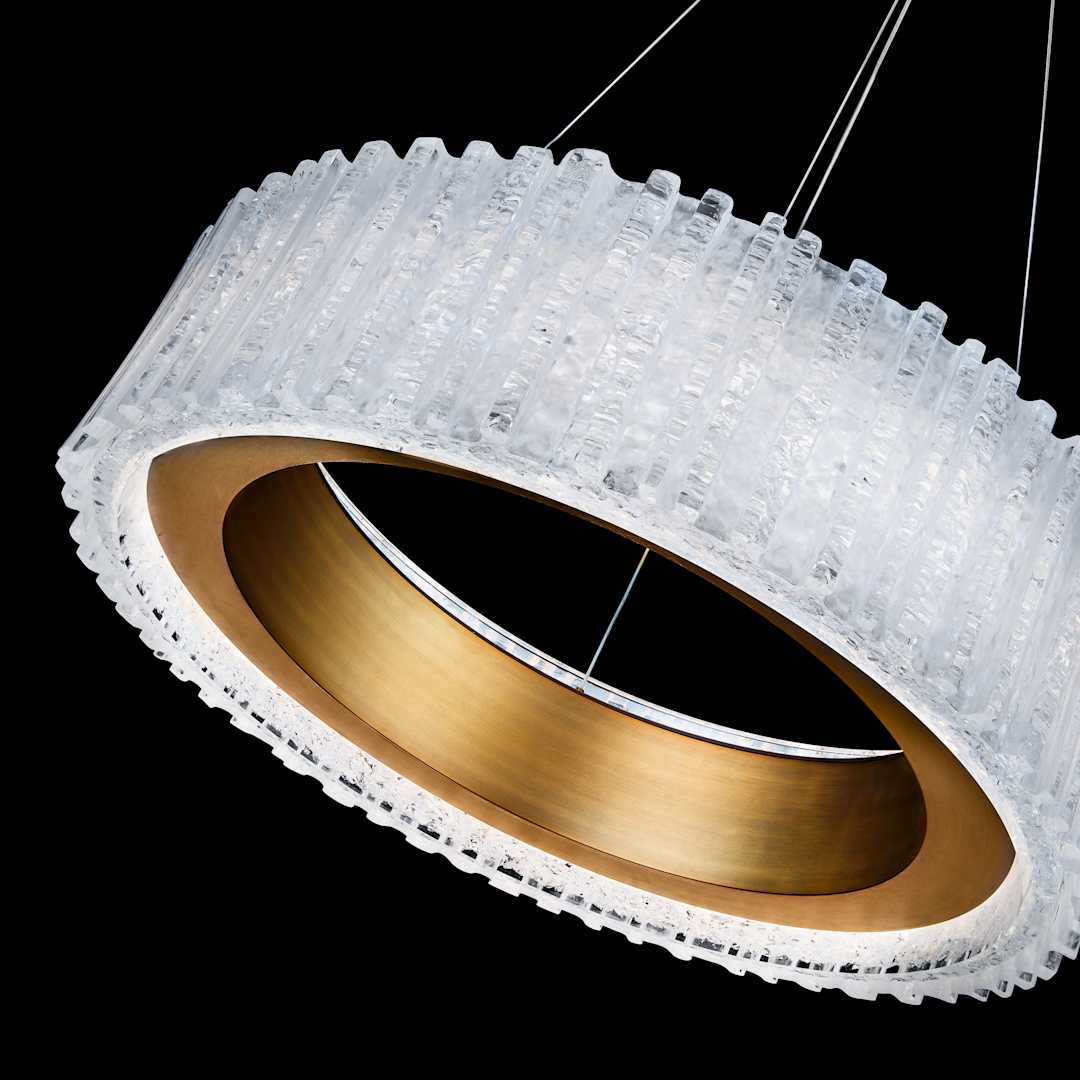 Rhiannon 28" Wide LED Ring Chandelier