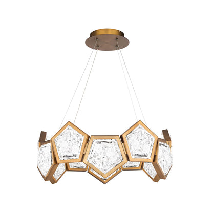 Starlight Starbright 26" Wide LED Drum Chandelier