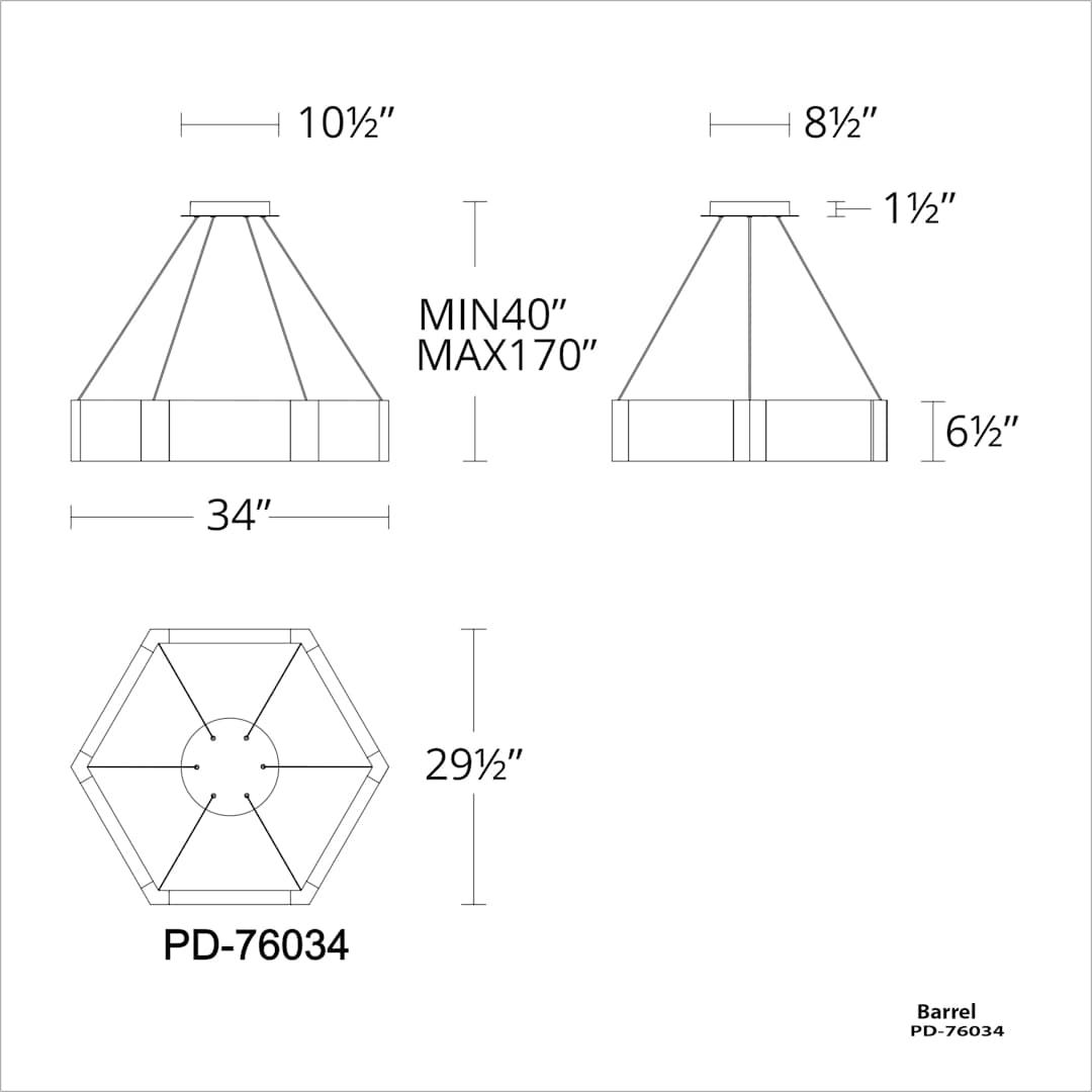 Forever 34" Wide LED Suspended Drum Chandelier with K5 Crystal Shades