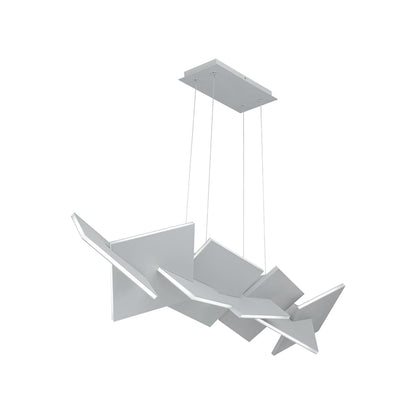 Konstrukt 8 Light 48" Wide LED Linear Chandelier