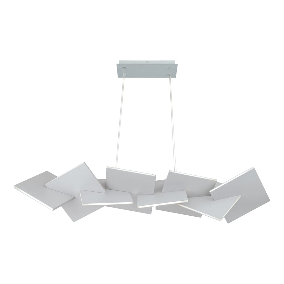 Konstrukt 8 Light 48" Wide LED Linear Chandelier