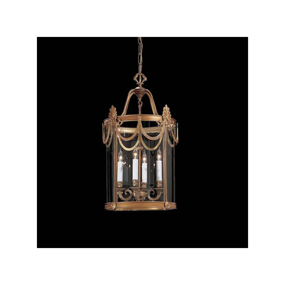 4 Light Lantern Pendant from the Metropolitan Collection