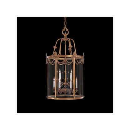 6 Light Lantern Pendant from the Metropolitan Collection