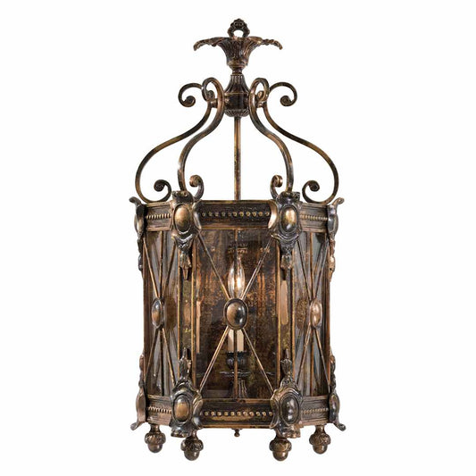 3 Light Lantern Wall Sconce from the Foyer Collection