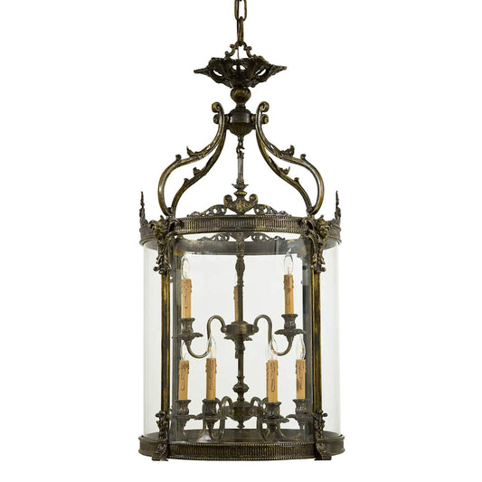 9 Light 44.5" Height Lantern Pendant from the Foyer Collection