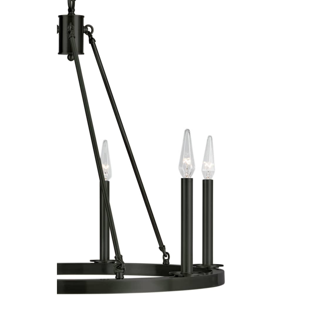 Martin 6 Light 24" Wide Candle Style Chandelier