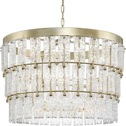 Chevall 9 Light 32" Wide Ring Chandelier