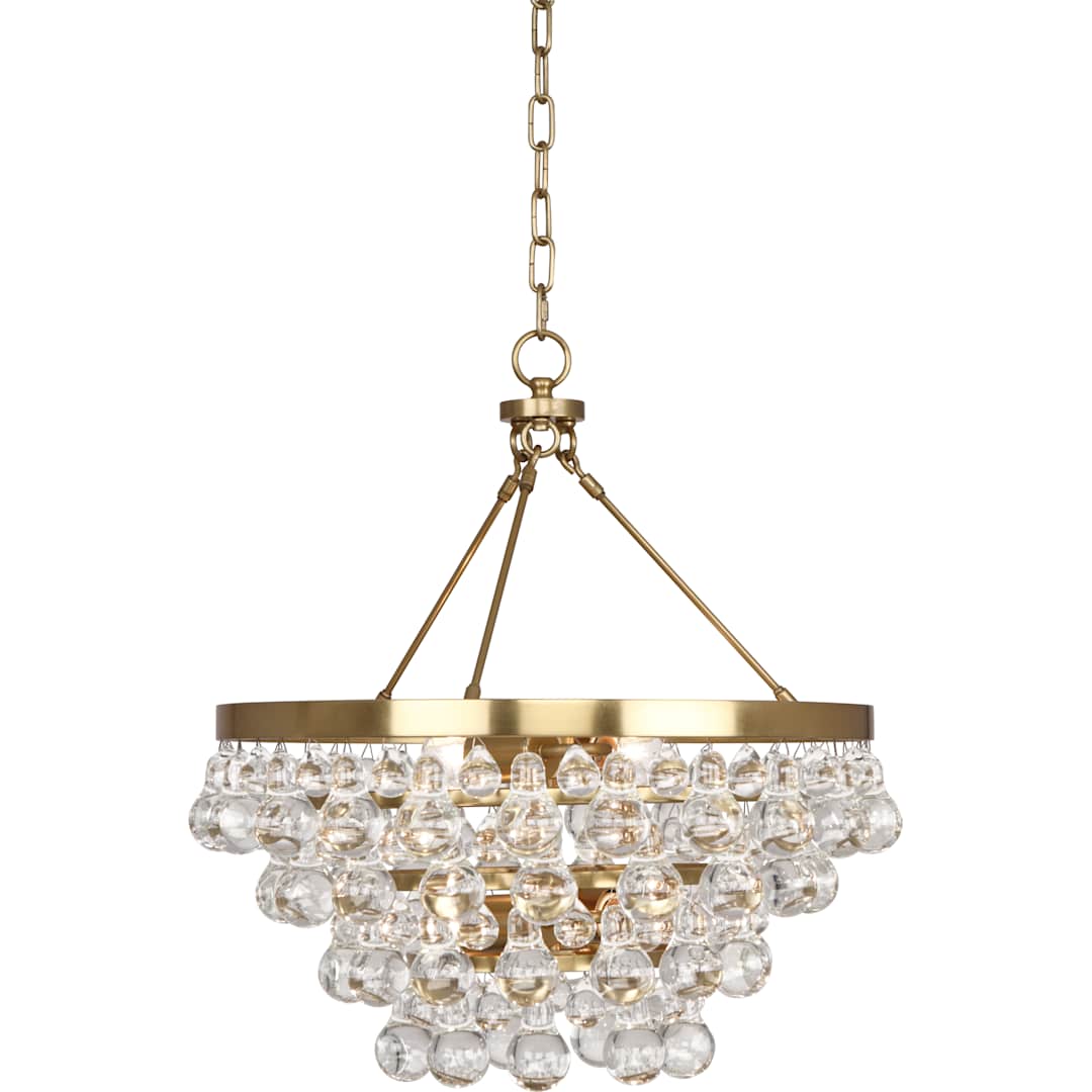 Bling 4 Light 21" Chandelier / Semi-Flush Ceiling Fixture