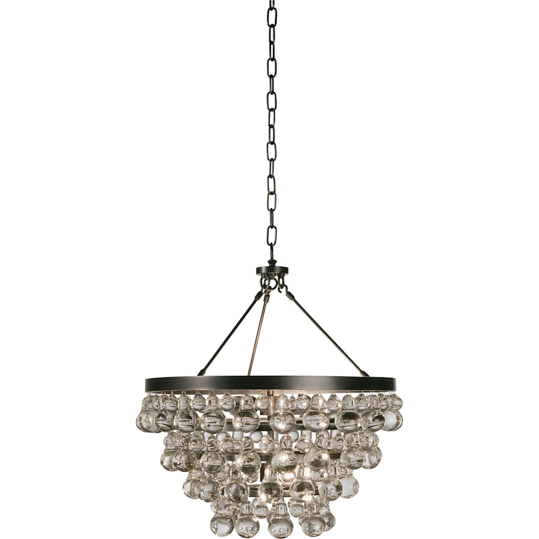 Bling 4 Light 21" Chandelier / Semi-Flush Ceiling Fixture