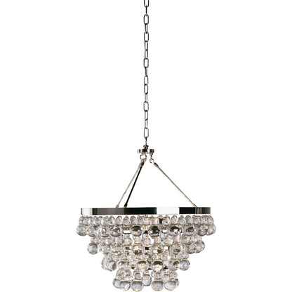 Bling 4 Light 21" Chandelier / Semi-Flush Ceiling Fixture