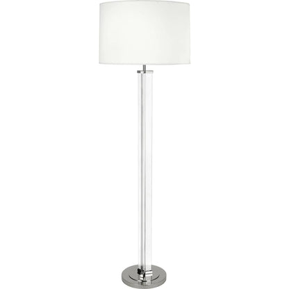 Fineas 66" Column Floor Lamp with a Fondine Fabric Shade