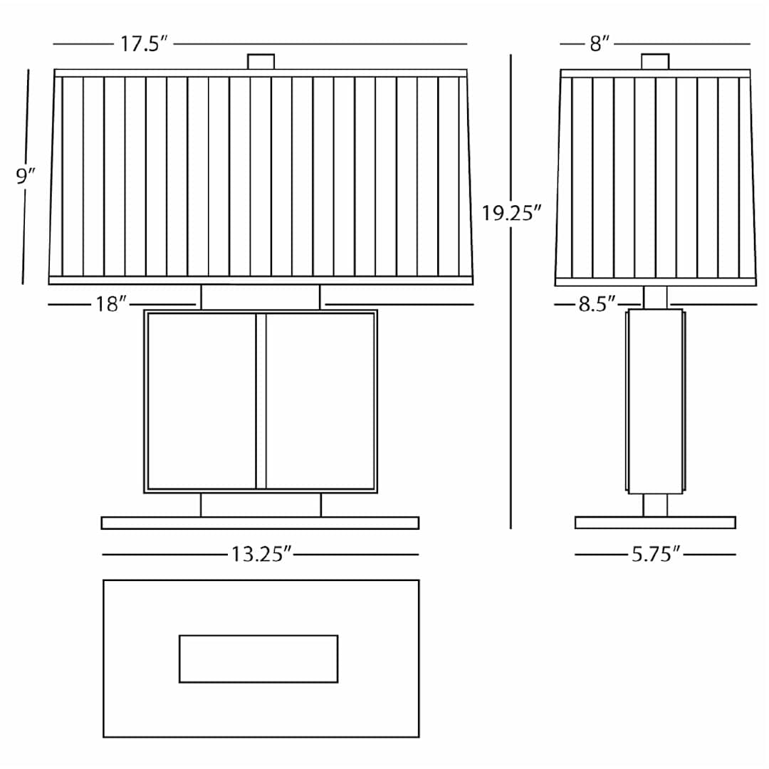 Sloan 19" Table Lamp