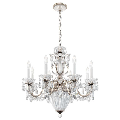 Bagatelle 11 Light 24-1/2" Tall Chandelier with Clear Heritage Crystals
