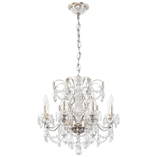 Century 8 Light 24" Wide Crystal Chandelier