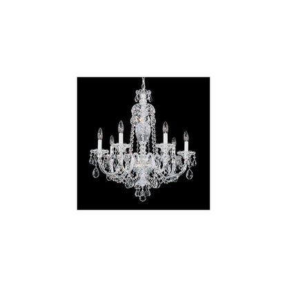 Sterling 7 Light 25" Wide Crystal Chandelier with Clear Swarovski Crystals