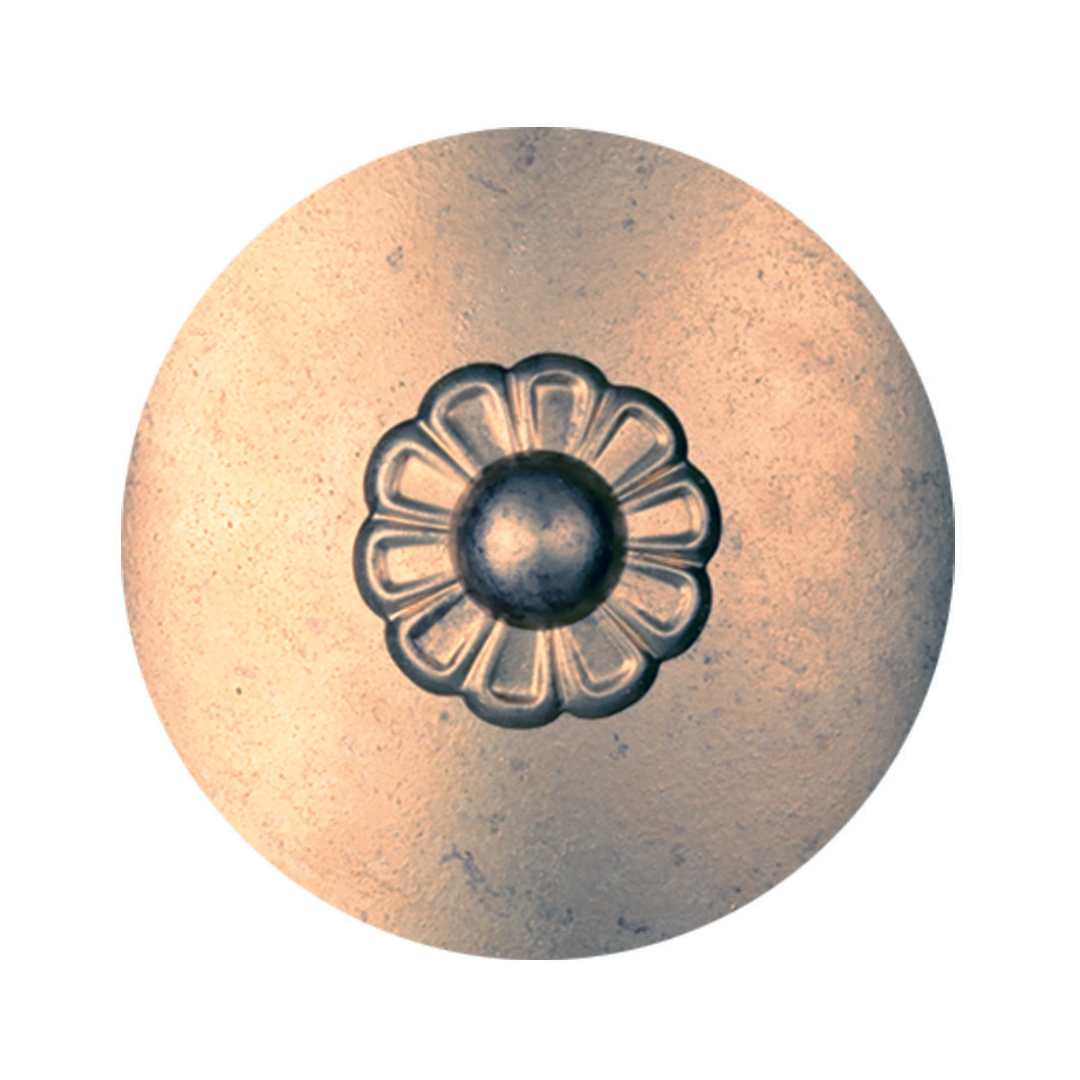 Renaissance 6 Light 20" Wide Semi-Flush Ceiling Fixture with Olivine and Smoke Topaz Swarovski Rock Crystals