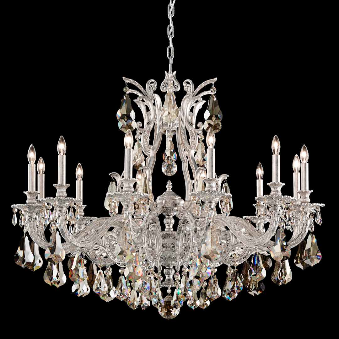Sophia 12 Light 39" Wide Crystal Chandelier with Clear Optic Crystals