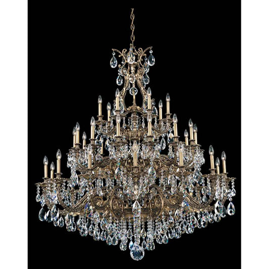 Sophia 35 Light 55" Wide Crystal Chandelier with Swarovski Crystals