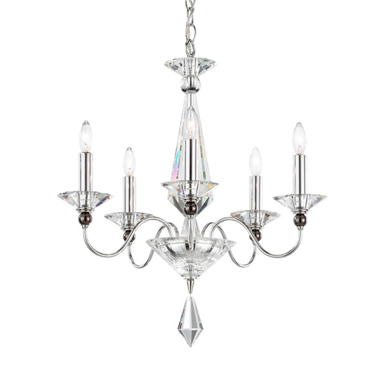 Jasmine 5 Light 20" Wide Crystal Chandelier with Swarovski Optic Crystals