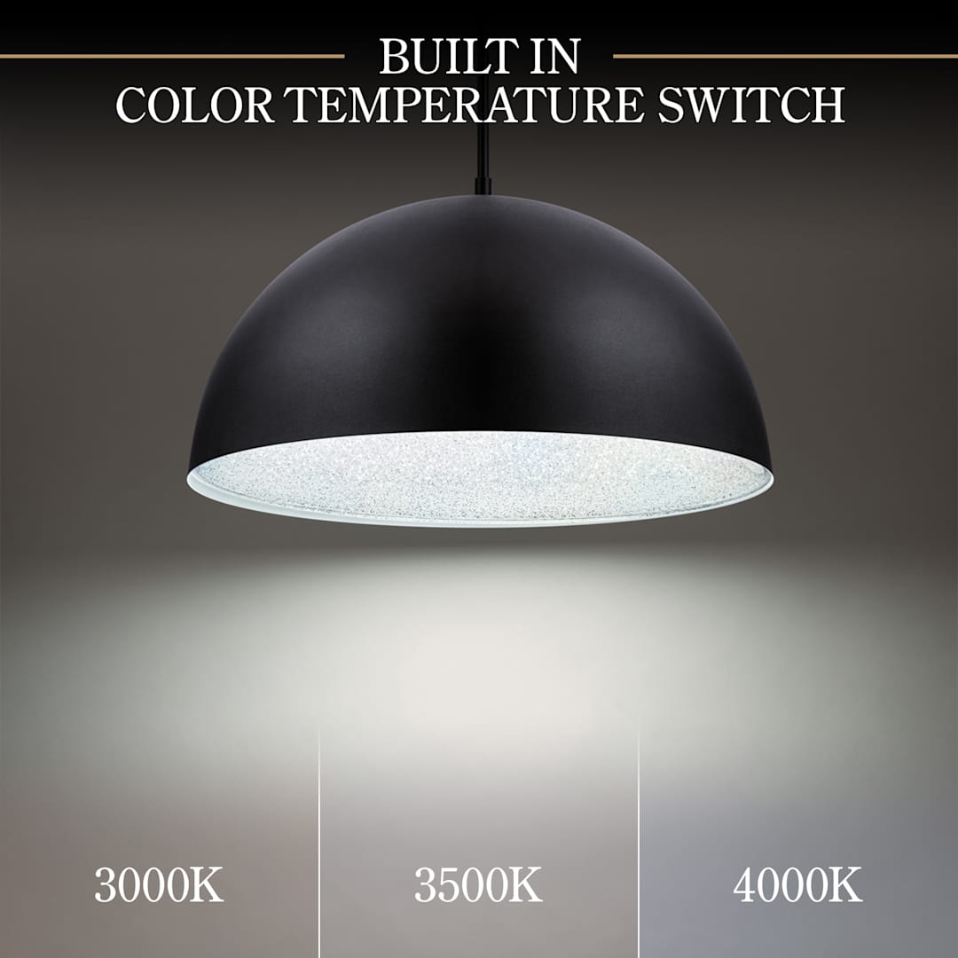 Stardust 23" Wide LED Pendant with Clear Optic Crystal