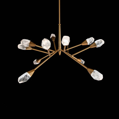 Synapse 32" Wide LED Crystal Pendant