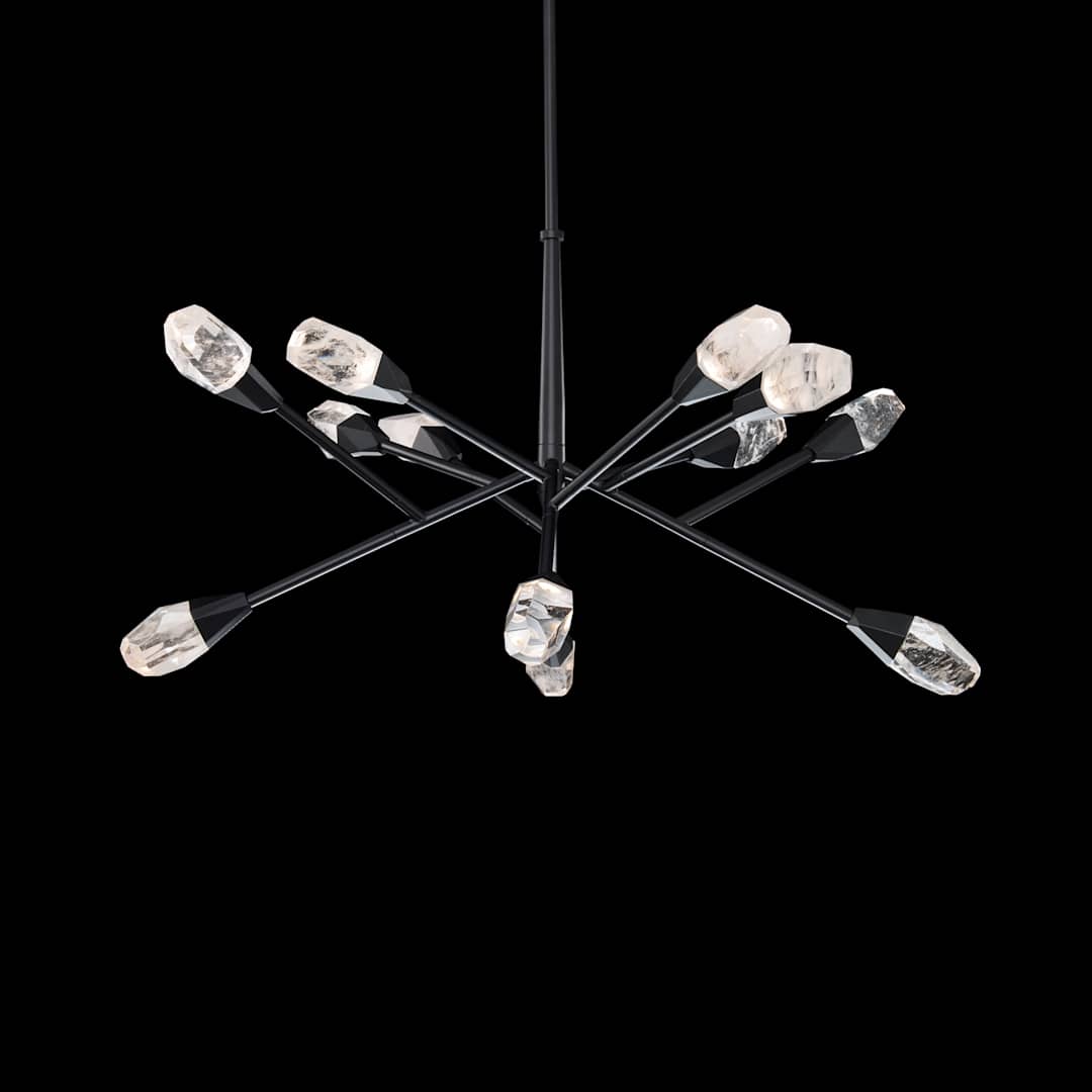 Synapse 32" Wide LED Crystal Pendant