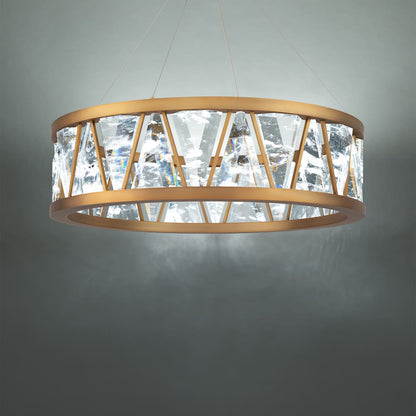 Corinth 33" Wide LED Crystal Pendant