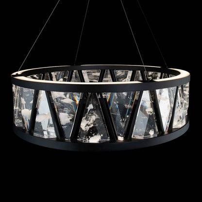 Corinth 33" Wide LED Crystal Pendant