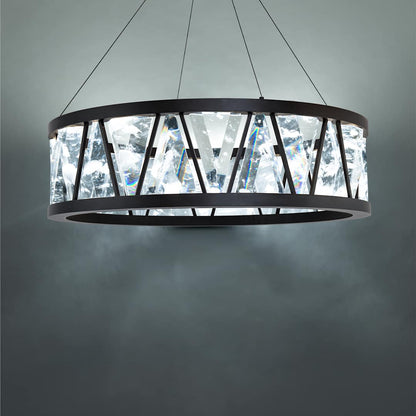 Corinth 33" Wide LED Crystal Pendant