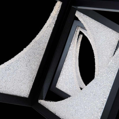 Luna 61" Wide LED Crystal Linear Pendant