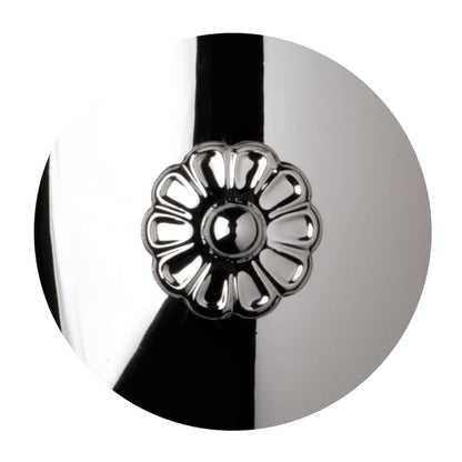 Sarella 3 Light 16" Wide Flush Mount Drum Ceiling Fixture with Heritage Crystals