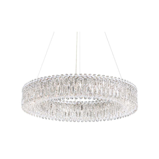 Sarella 18 Light 36" Wide Crystal Pendant with Swarovski Crystals