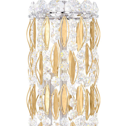 Sarella 27 Light 48" Wide Crystal Pendant with Heritage Crystals