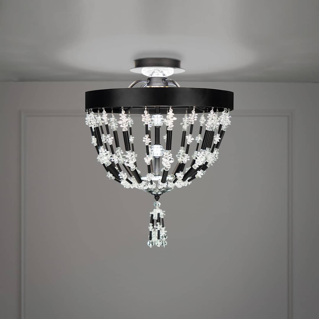 Bali 16" Wide LED Semi-Flush Ceiling Fixture