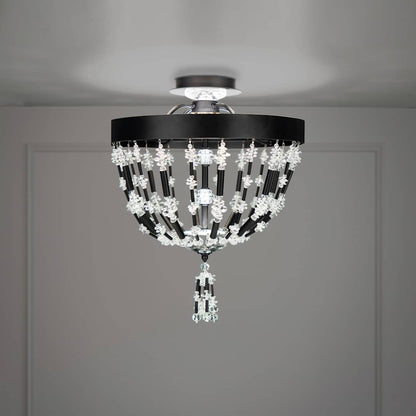 Bali 16" Wide LED Semi-Flush Ceiling Fixture