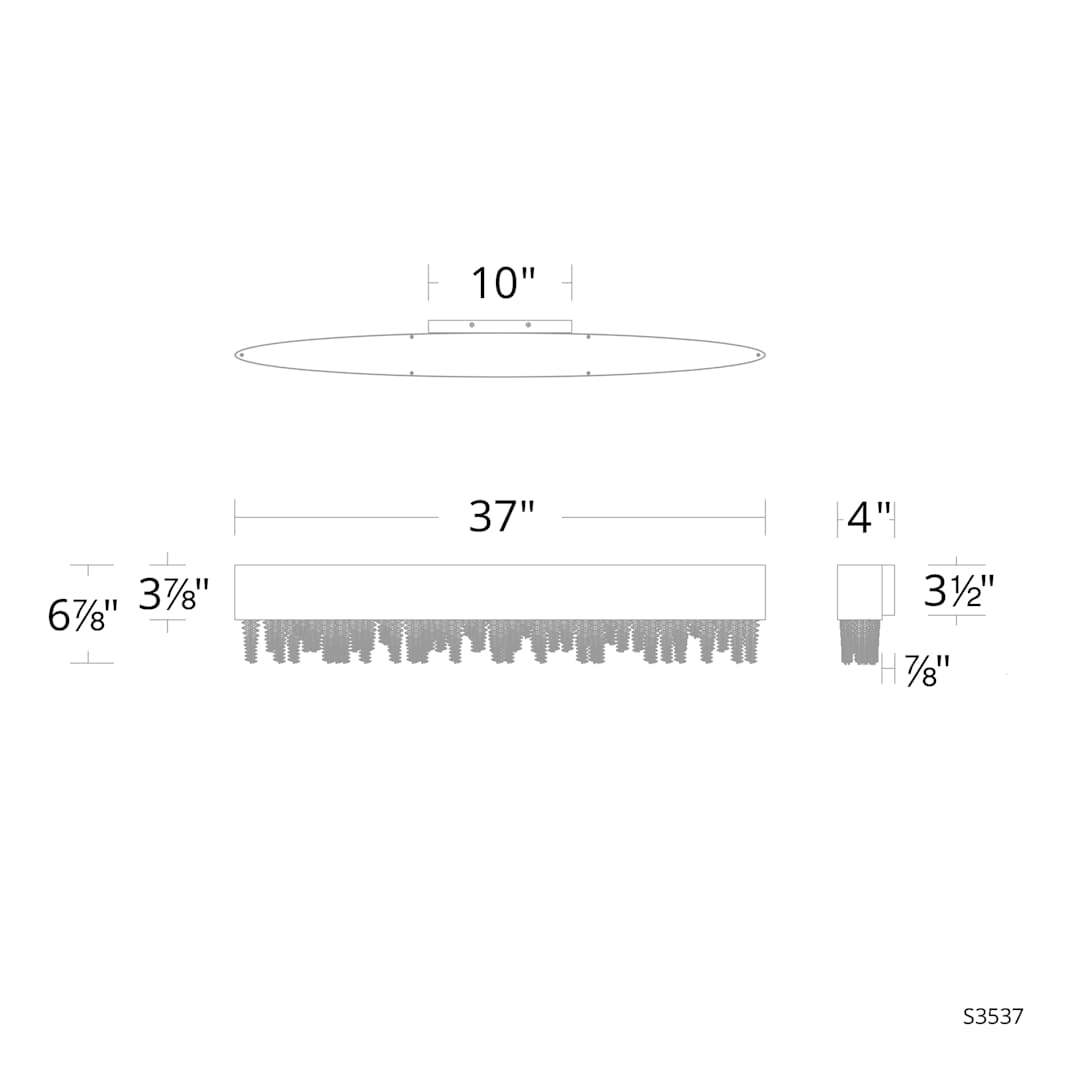 Soleil 8" Tall LED Wall Sconce