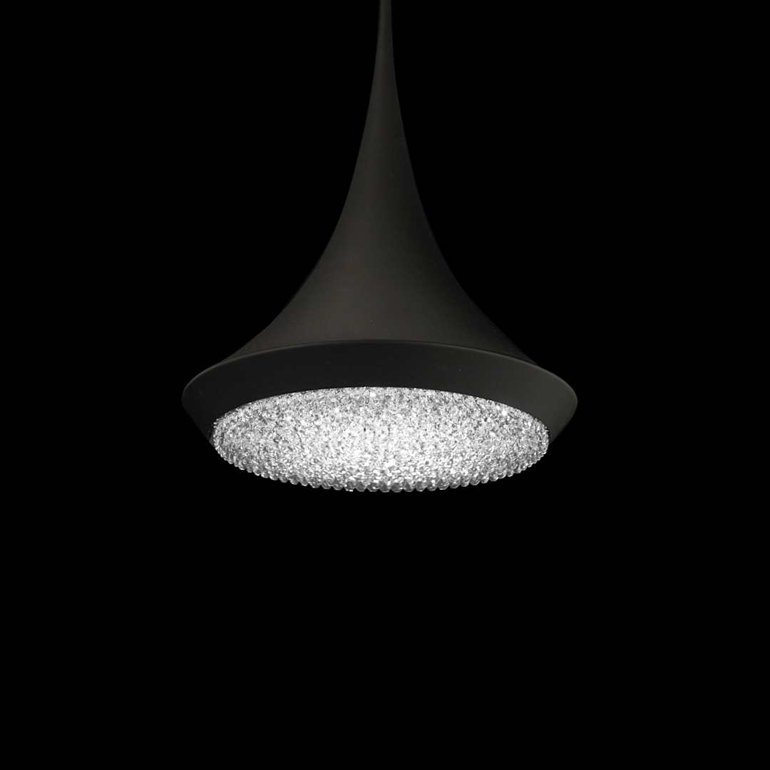 Verita 18" Wide LED Crystal Pendant