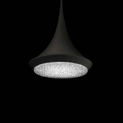 Verita 18" Wide LED Crystal Pendant