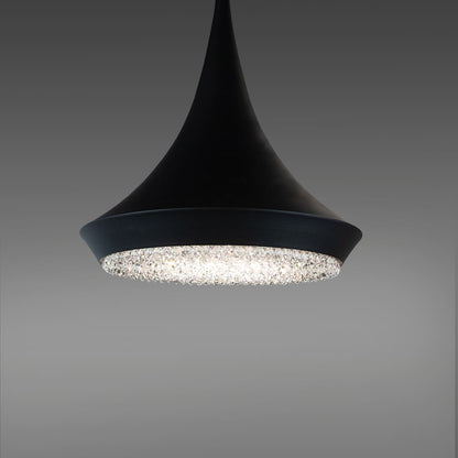 Verita 18" Wide LED Crystal Pendant