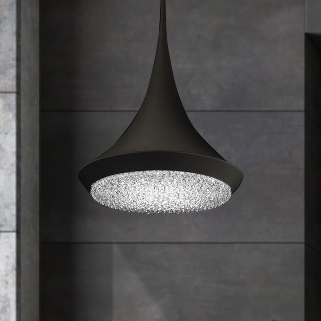 Verita 18" Wide LED Crystal Pendant